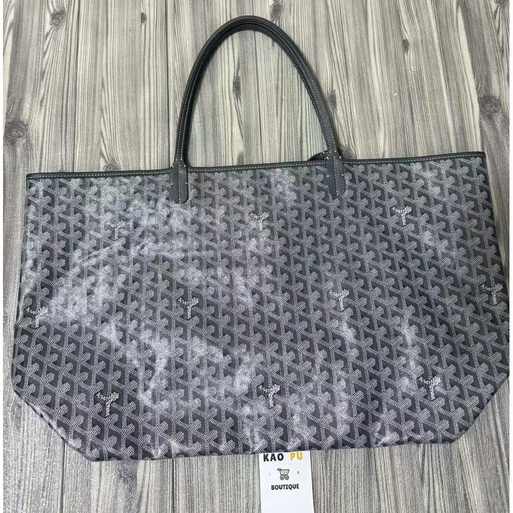 Goyard 灰色Saint Louis 子母托特包GM
