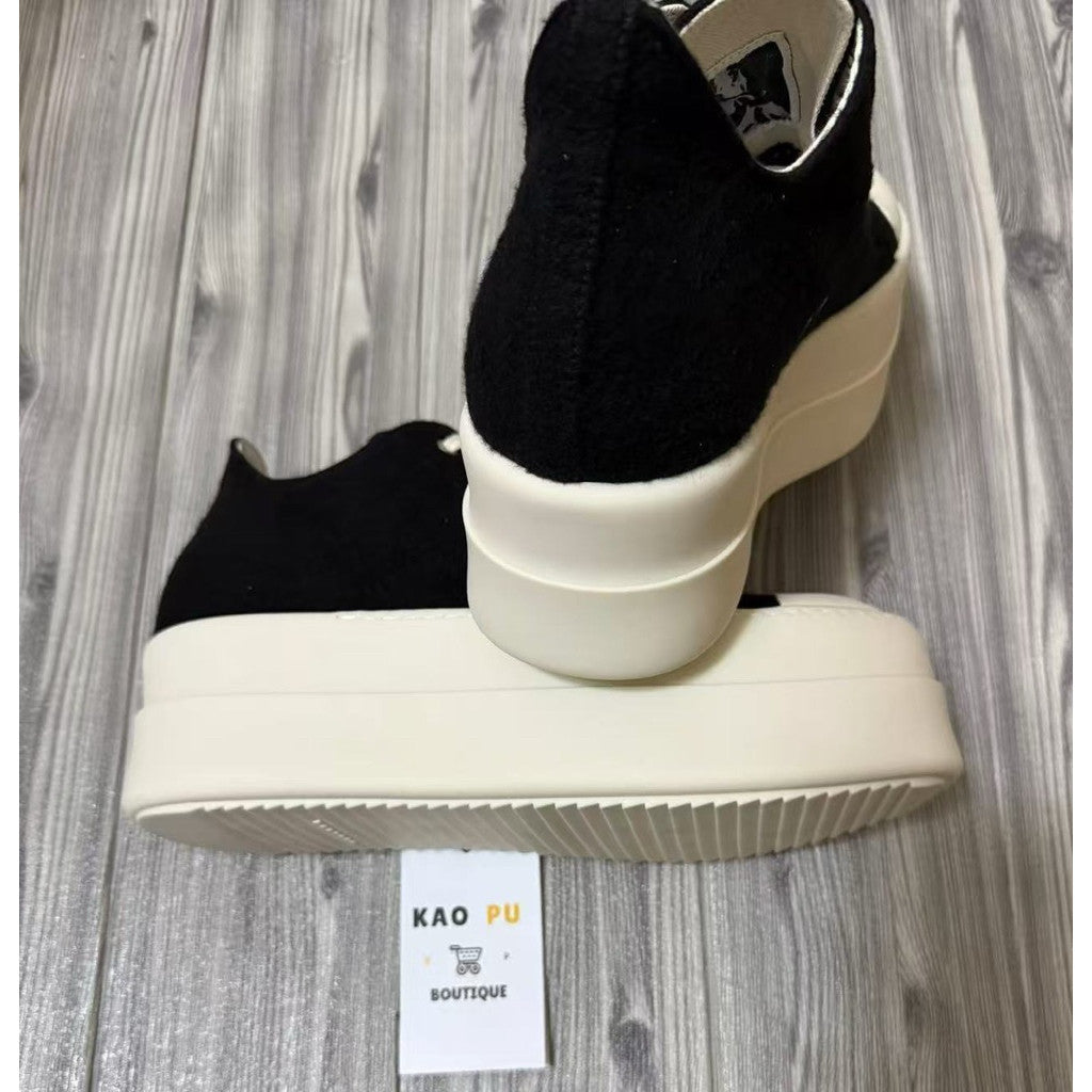 Rick Owens 副線Double Bump厚底Sneakers