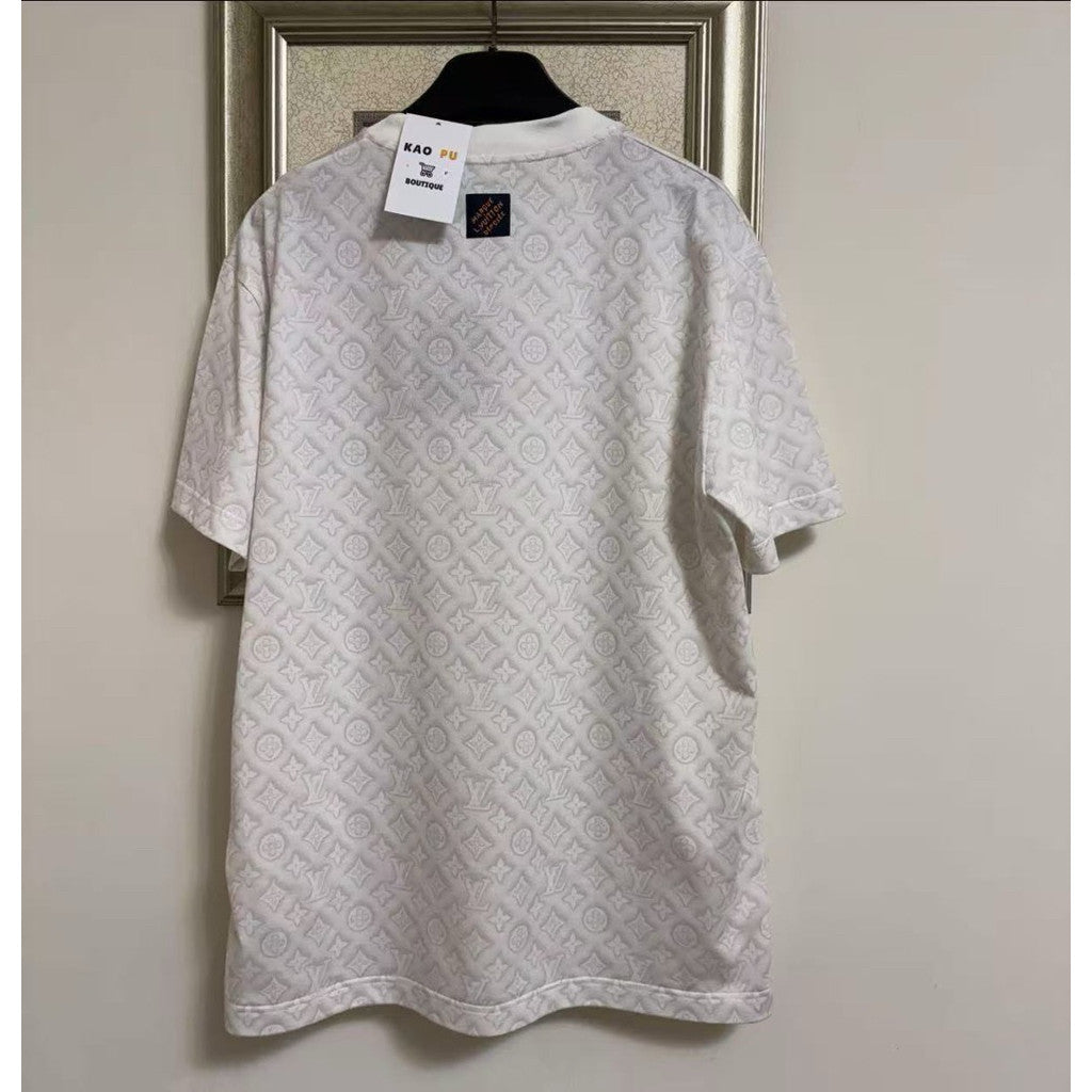 Louis Vuitton 渲染滿版老花Tee