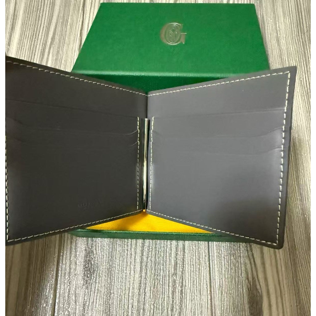 Goyard 灰色經典對折錢夾皮夾
