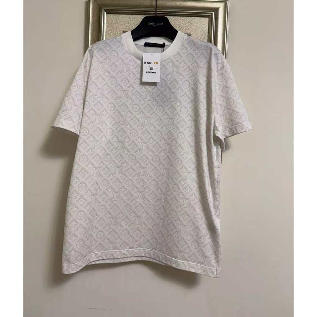 Louis Vuitton 渲染滿版老花Tee