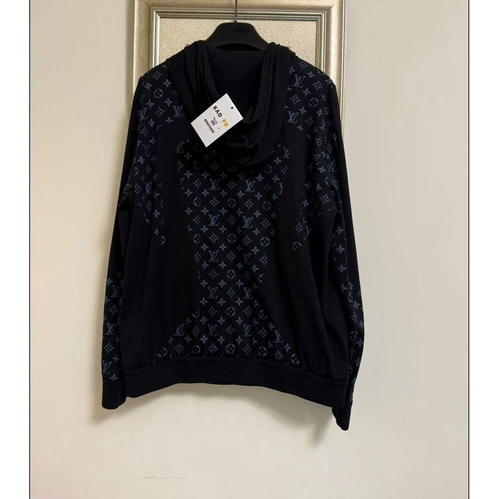 Louis Vuitton 2054熱感應老花連帽外套