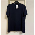 Louis Vuitton 藏青色刺繡棋盤格Logo Tee