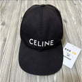 Celine 刺繡Logo Dad Hat銀扣