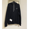 Louis Vuitton 黑色刺繡別針Logo Hoodie(XL)