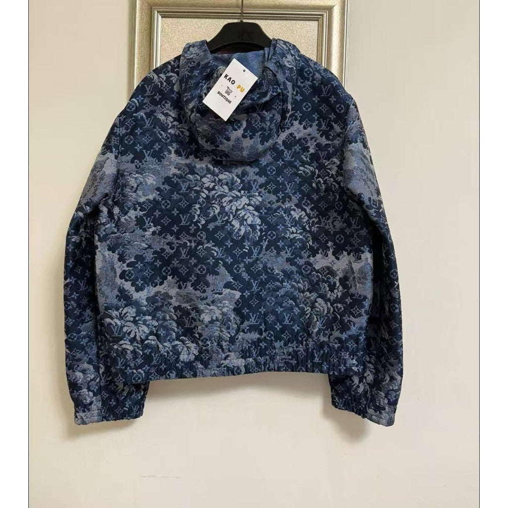 Louis Vuitton Tapestry 老花連帽外套