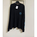 Chrome Hearts 黑色梵文馬蹄十字花臂長袖