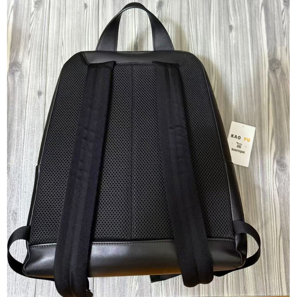 Louis Vuitton 黑老花皮革壓紋Racer後背包 M46109