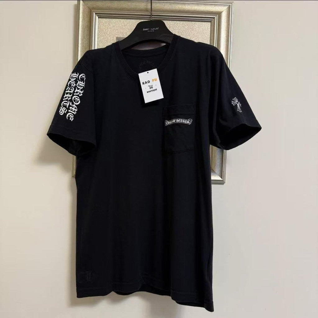 Chrome Hearts 黑色幻影十字Logo Tee（請先確認商品描述謝謝）