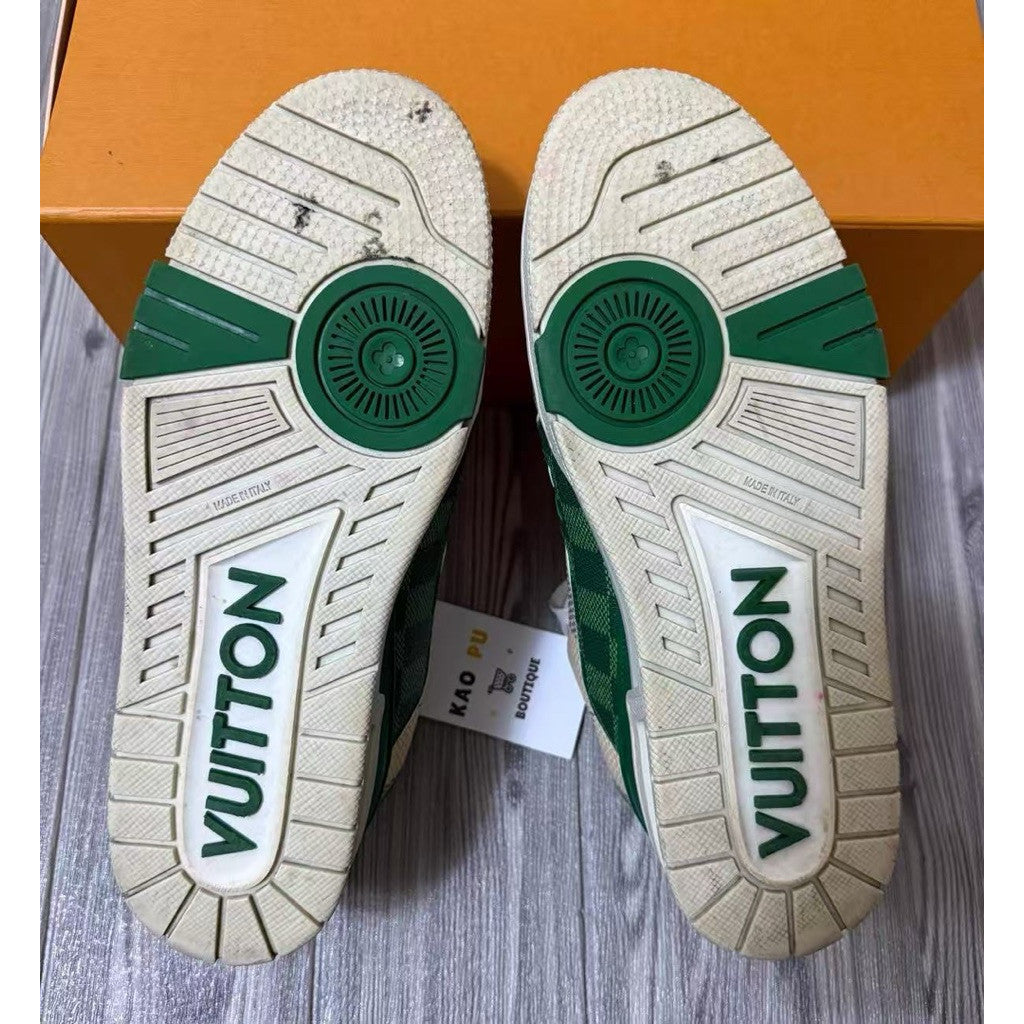 Louis Vuitton 棋盤格Trainer Sneakers（請先確認商品描述謝謝）