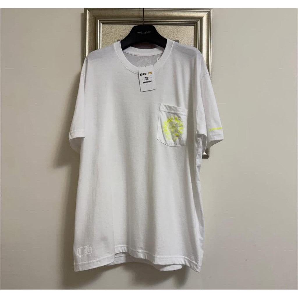 Chrome Hearts 白黃馬蹄Tee（請先確認商品描述謝謝）