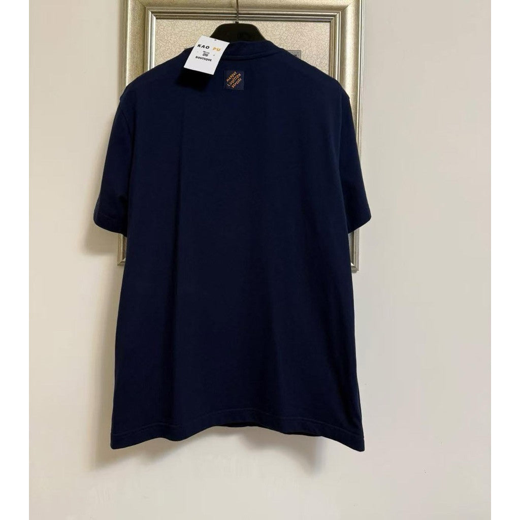 Louis Vuitton 3.0聯名刺繡火山Logo Tee（請先確認商品描述謝謝）