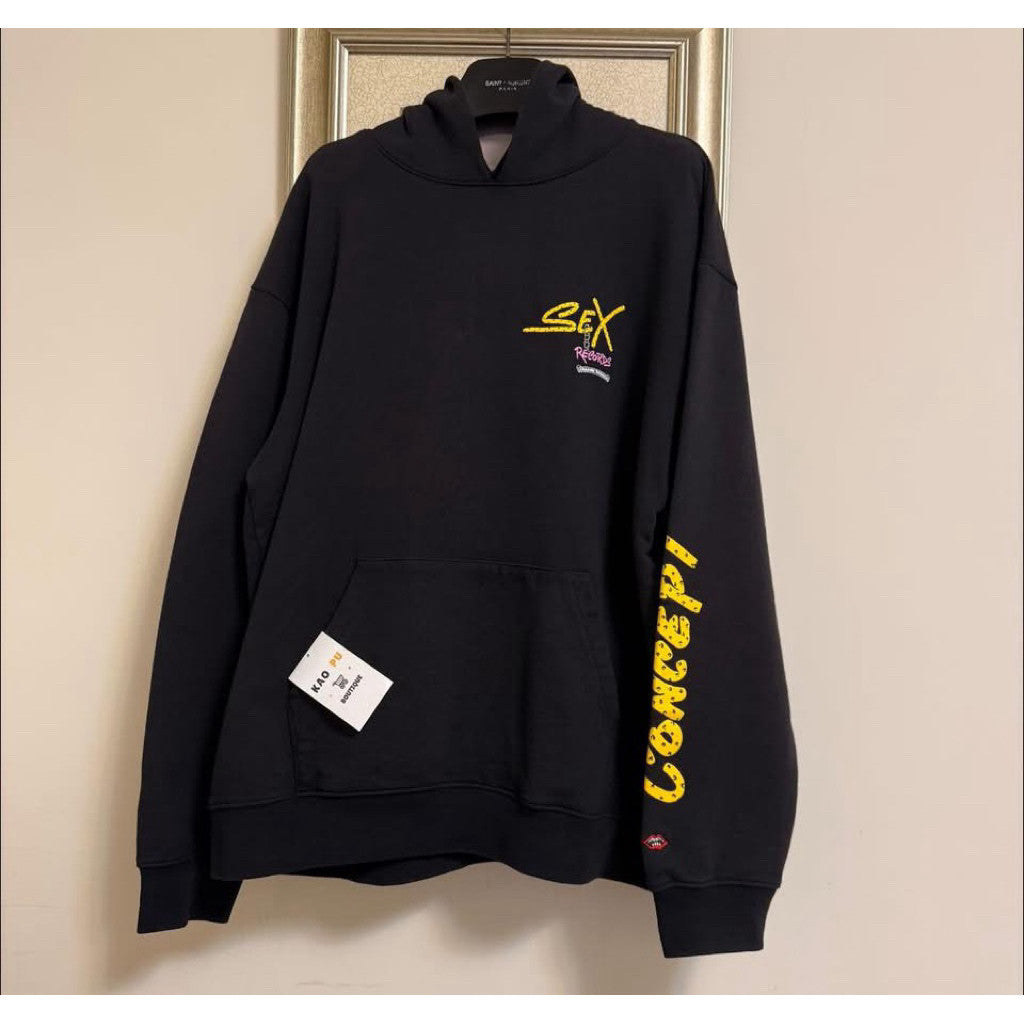Chrome Hearts 黑色聯名Sex Record Matty Hoodie（請先確認商品描述謝謝）