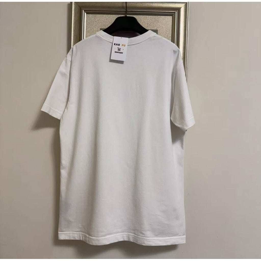 Dior 白色刺繡Couture Logo Tee（請先確認商品描述謝謝）