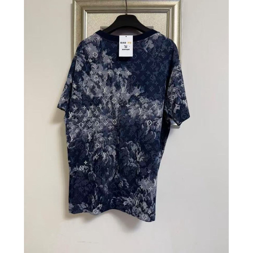 Louis Vuitton Tapestry 滿版老花Tee（請先確認商品描述謝謝）