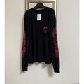 CHROME HEARTS 黑粉馬蹄花臂長袖（請先確認商品描述謝謝）