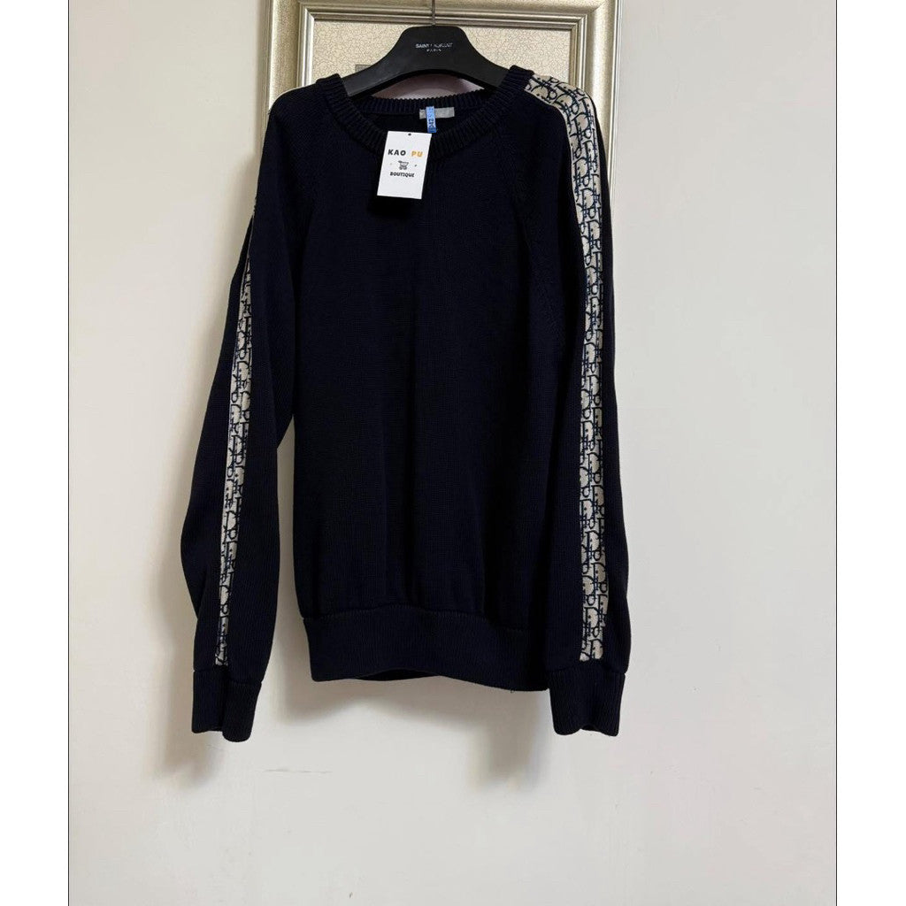 DIOR Oblique校服針織毛衣（請先確認商品描述謝謝）
