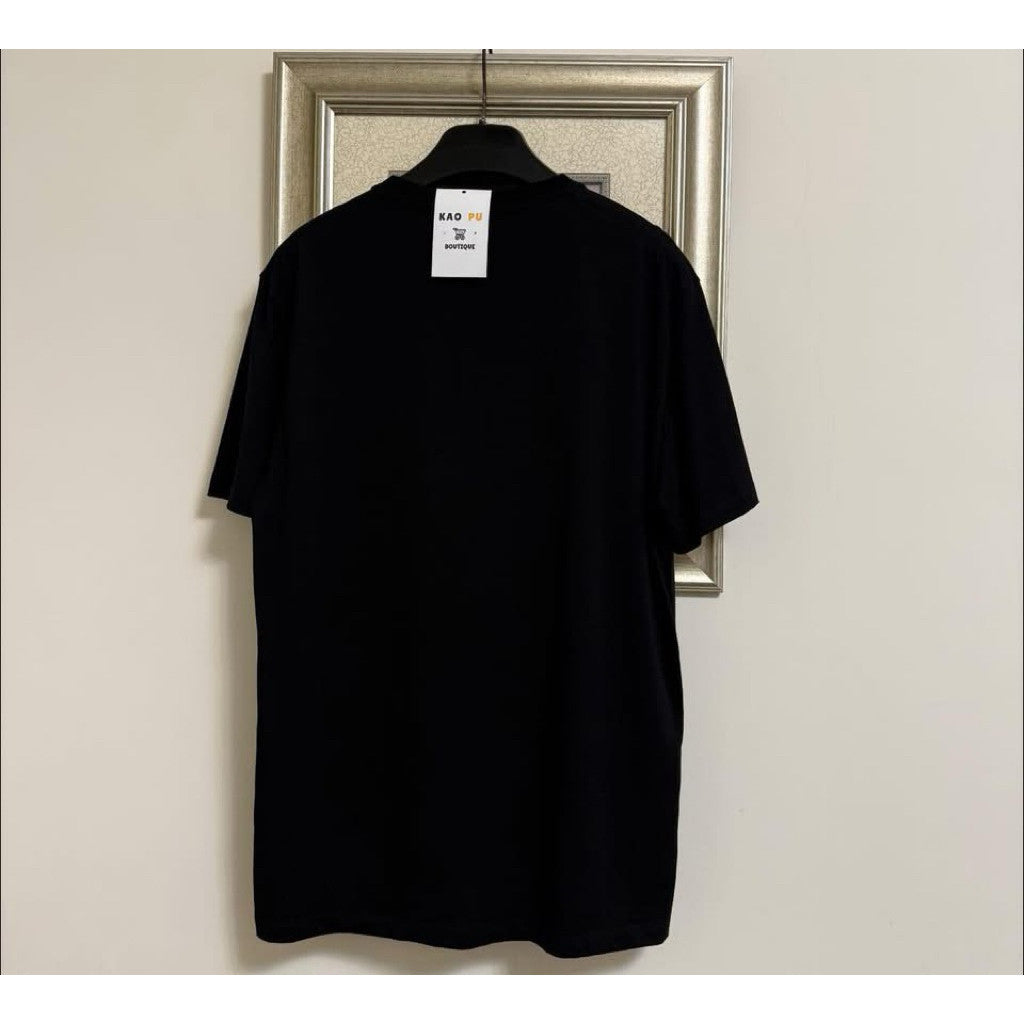 Loewe黑色胸前漸層刺繡Logo Tee（請先確認商品描述謝謝）