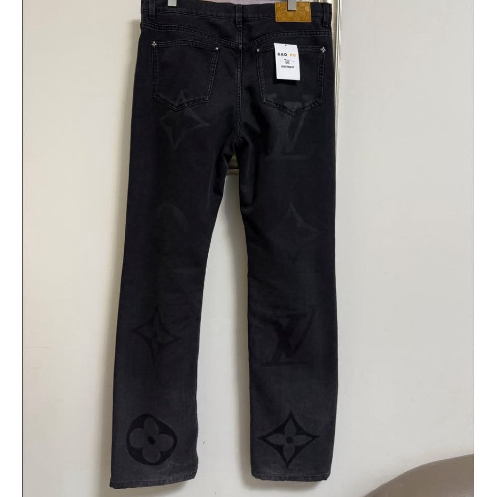 Louis Vuitton Marco老花牛仔褲（請先確認商品描述謝謝）