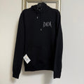 Dior黑色聯名刺繡Logo Hoodie （請先確認商品描述謝謝）