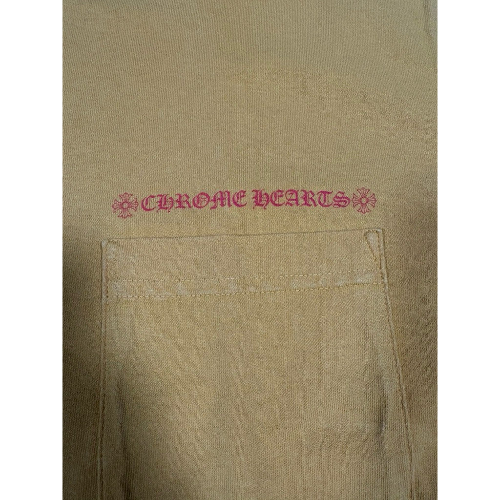 Chrome Hearts 黃色聯名Matty背後馬蹄Tee（請先確認商品描述謝謝）