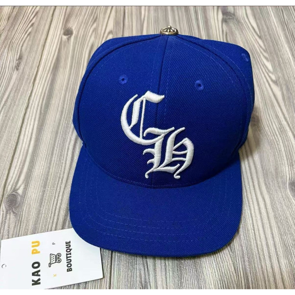 Chrome Hearts 寶藍刺繡Logo SnapBack（請先確認商品描述謝謝）