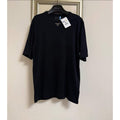 Prada黑色領口鐵牌Logo Tee（請先確認商品描述謝謝）