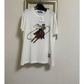 Louis Vuitton 白色刺繡西部牛仔Logo Tee （請先確認商品描述謝謝）