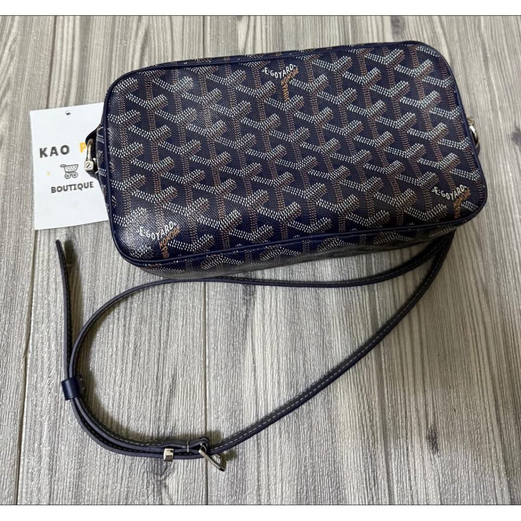 Goyard 深藍色Cap Vert 相機包（請先確認商品描述謝謝）