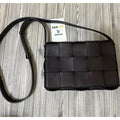 Bottega Veneta 黑色羊皮Cassette單肩包（請先確認商品描述謝謝）