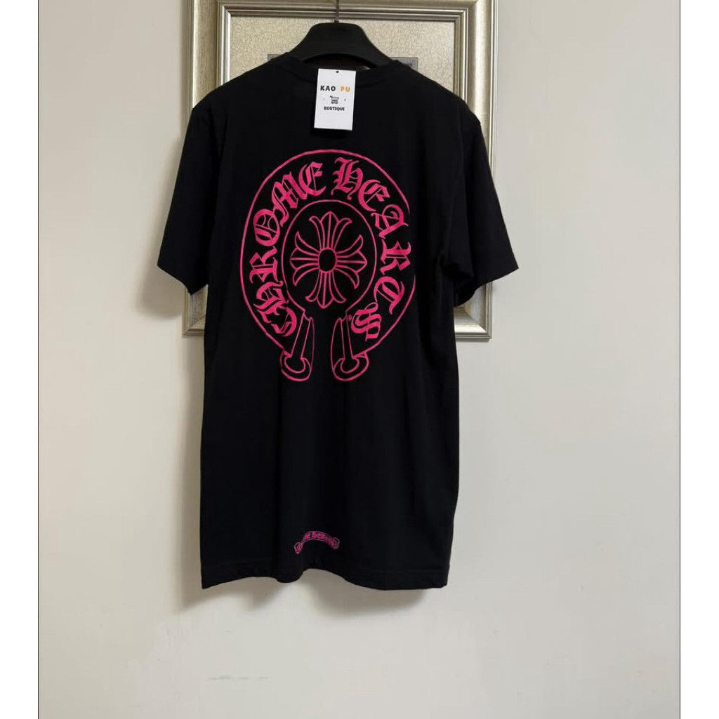 Chrome Hearts 黑粉馬蹄Tee（請先確認商品描述謝謝）