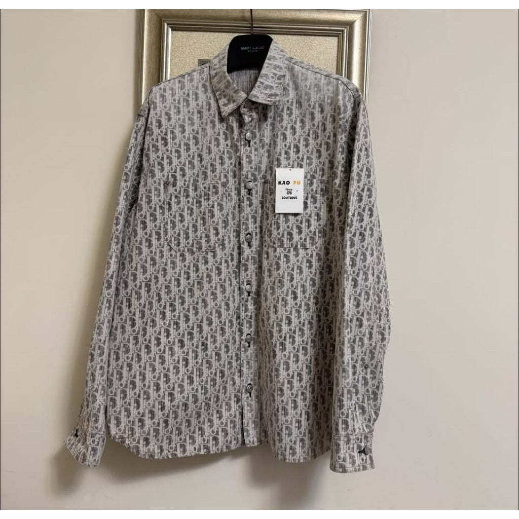 Dior Oblique 牛仔襯衫外套（請先確認商品描述謝謝）