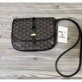 Goyard 黑色 Belvedere 郵差單肩包PM