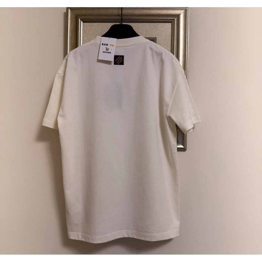 Louis Vuitton 白色Lovers Logo Tee（請先確認商品描述謝謝）