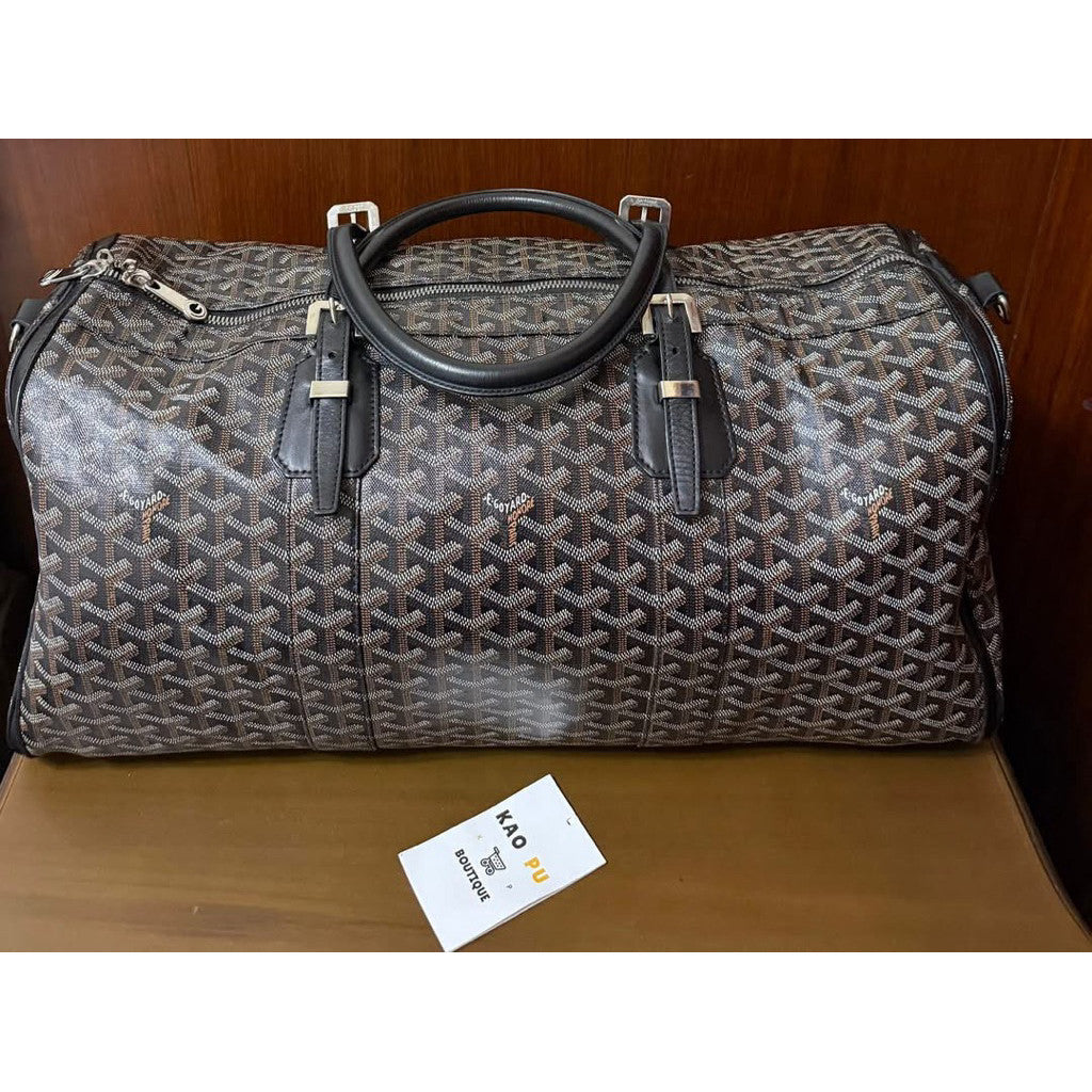 Goyard 黑色Boston50 旅行袋（請先確認商品描述謝謝）