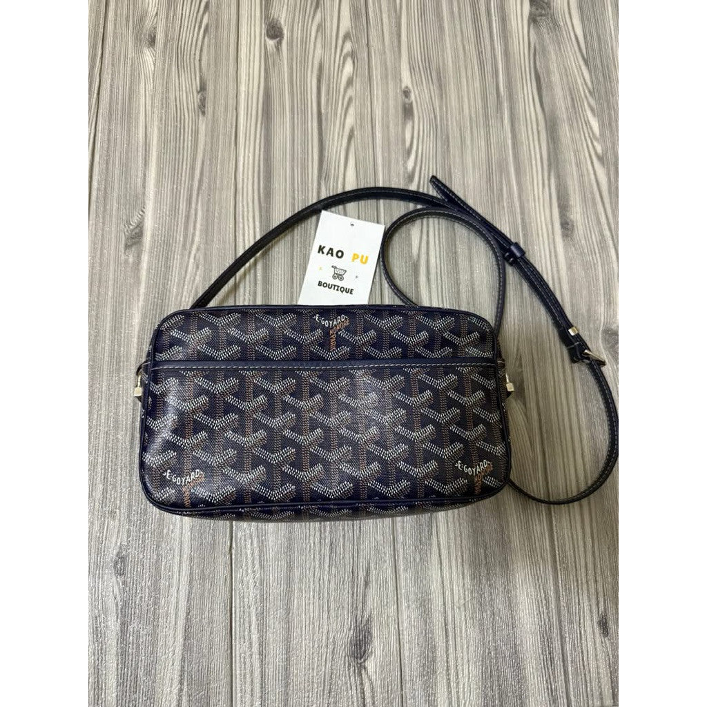 Goyard 深藍色Cap Vert 相機包（請先確認商品描述謝謝）