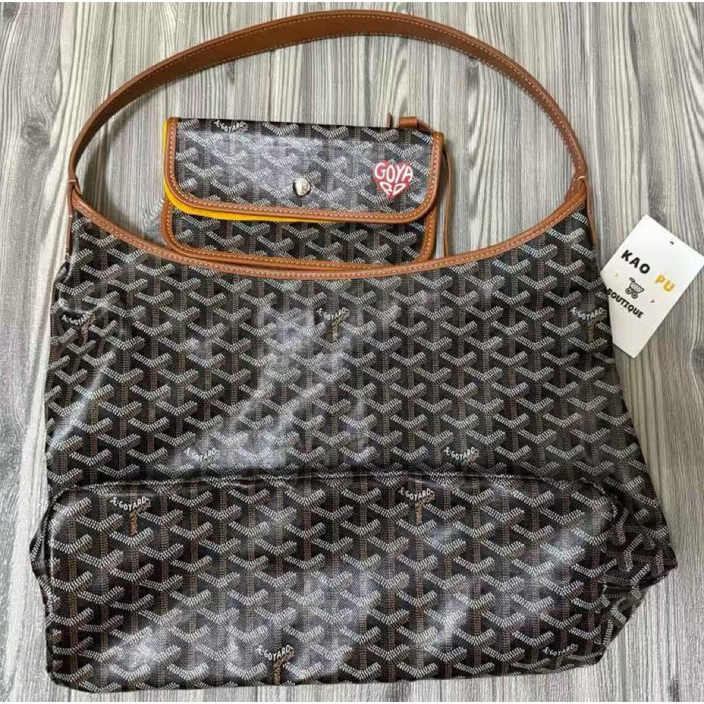 Goyard焦糖色愛心子母Hobo Bag（請先確認商品描述謝謝）