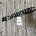 Dior Oblique皮革經典銀扣皮帶（請先確認商品描述謝謝）