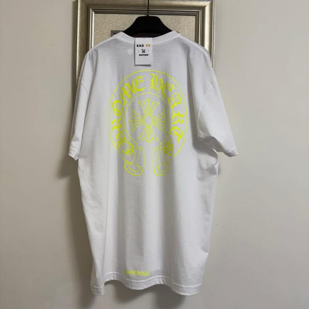 Chrome Hearts 白黃馬蹄Tee（請先確認商品描述謝謝）