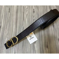 Dior Oblique Galaxy皮革皮帶（請先確認商品描述謝謝）