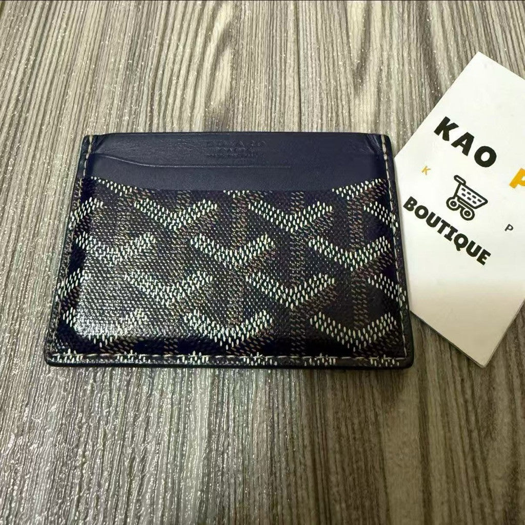 Goyard 深藍色經典卡夾（請先確認商品描述謝謝）