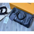 Louis Vuitton 黑老花Keepall 25單肩包M46271（請先確認商品描述謝謝）