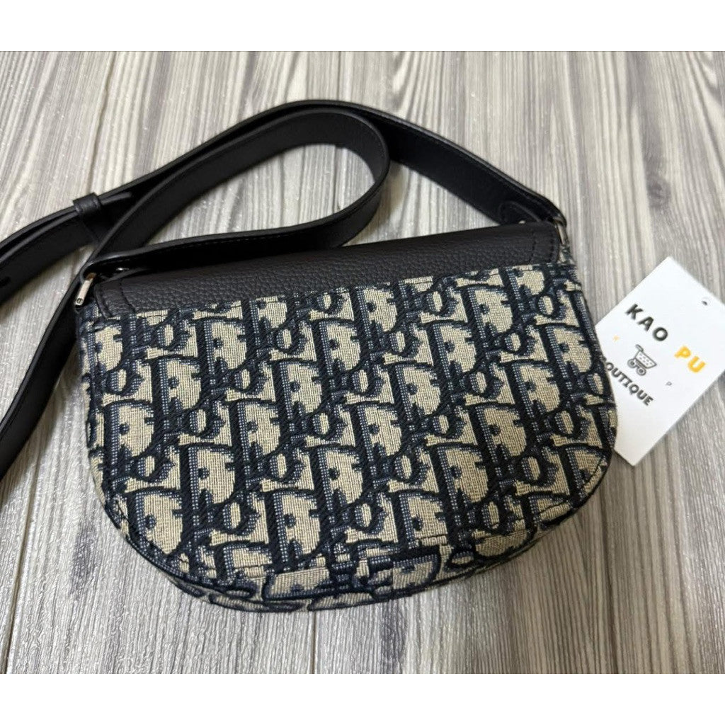 Dior 經典Oblique Mini Saddle Bag （請先確認商品描述謝謝）