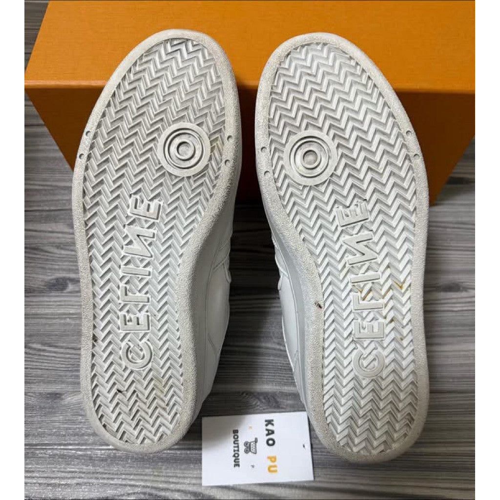 Celine 白色皮革CT-09 Sneakers（請先確認商品描述謝謝）