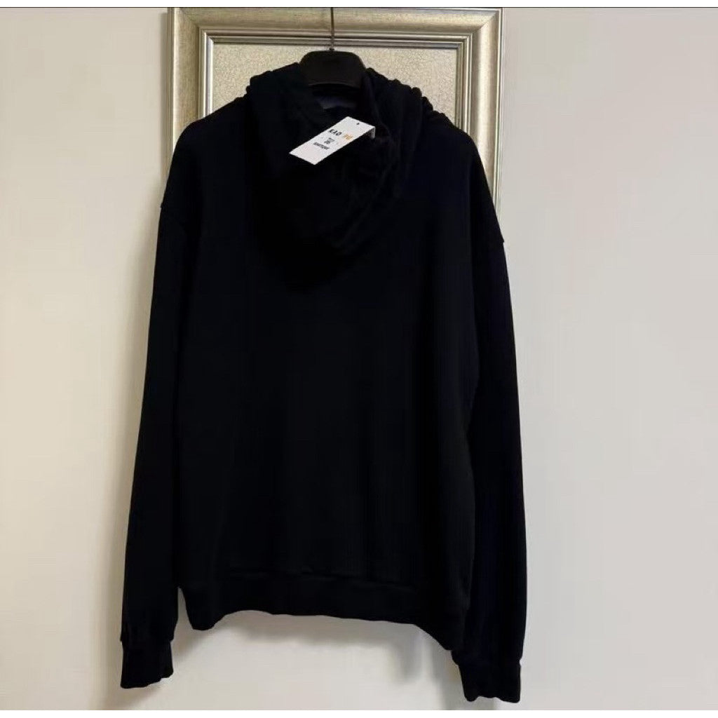 Celine 黑色抽繩Logo Hoodie（請先確認商品描述謝謝）