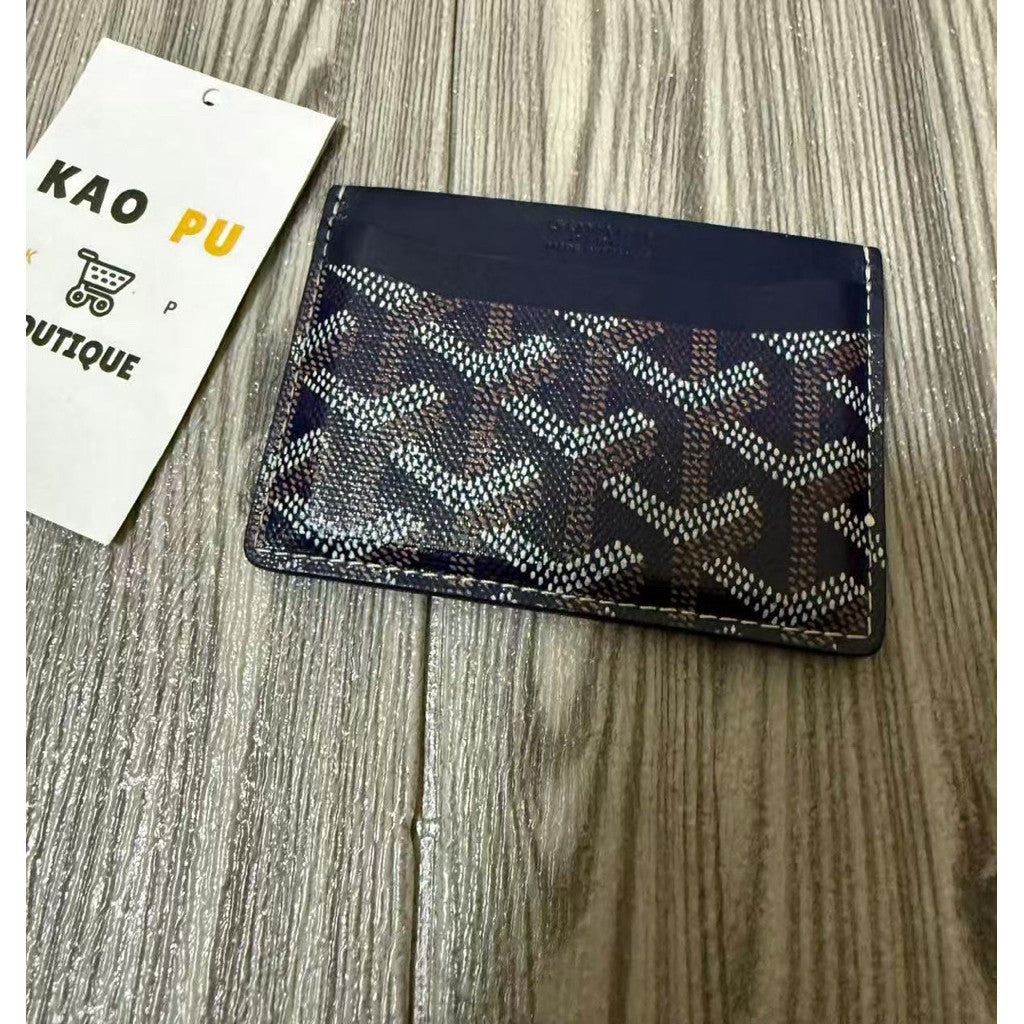 Goyard 深藍色經典卡夾