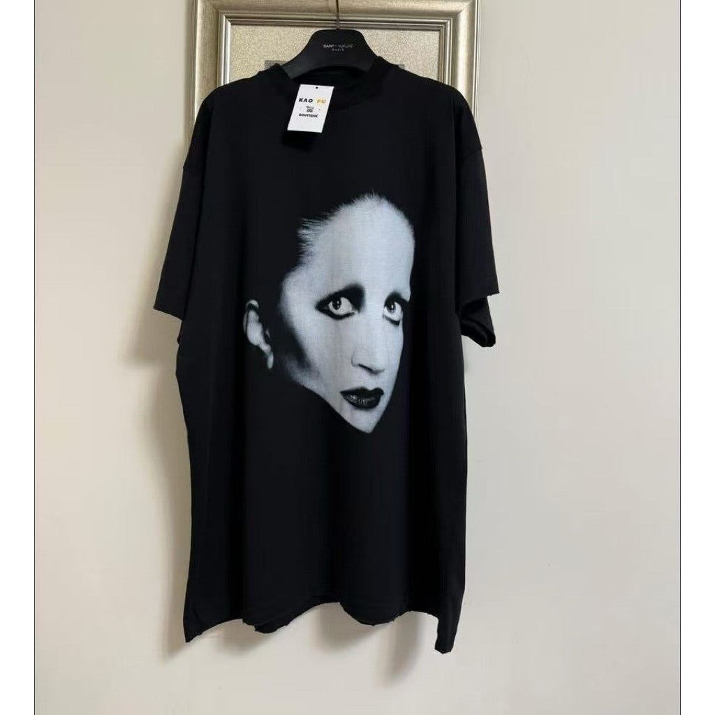 Balenciaga 黑色聯名Logo Tee Limit Edition（請先確認商品描述謝謝）