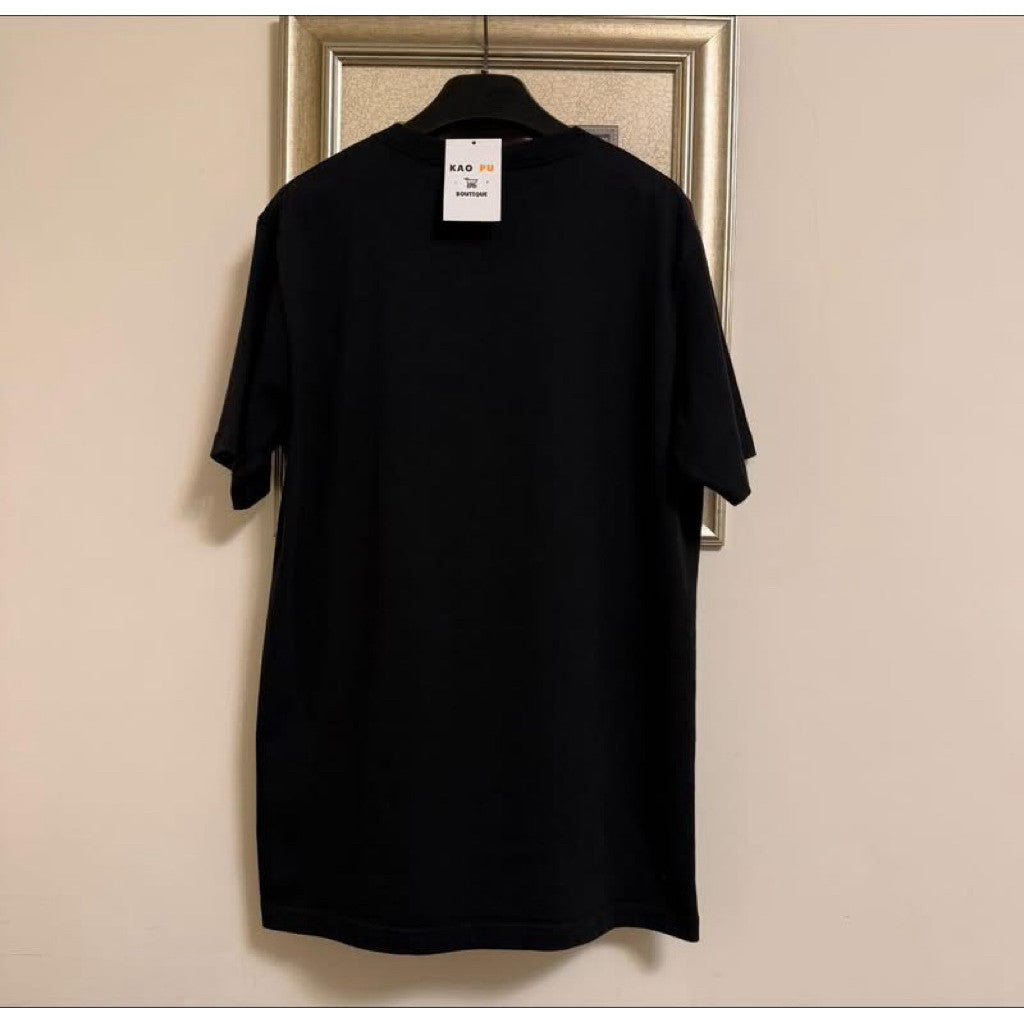 Dior黑色Couture刺繡方牌Tee（請先確認商品描述謝謝）