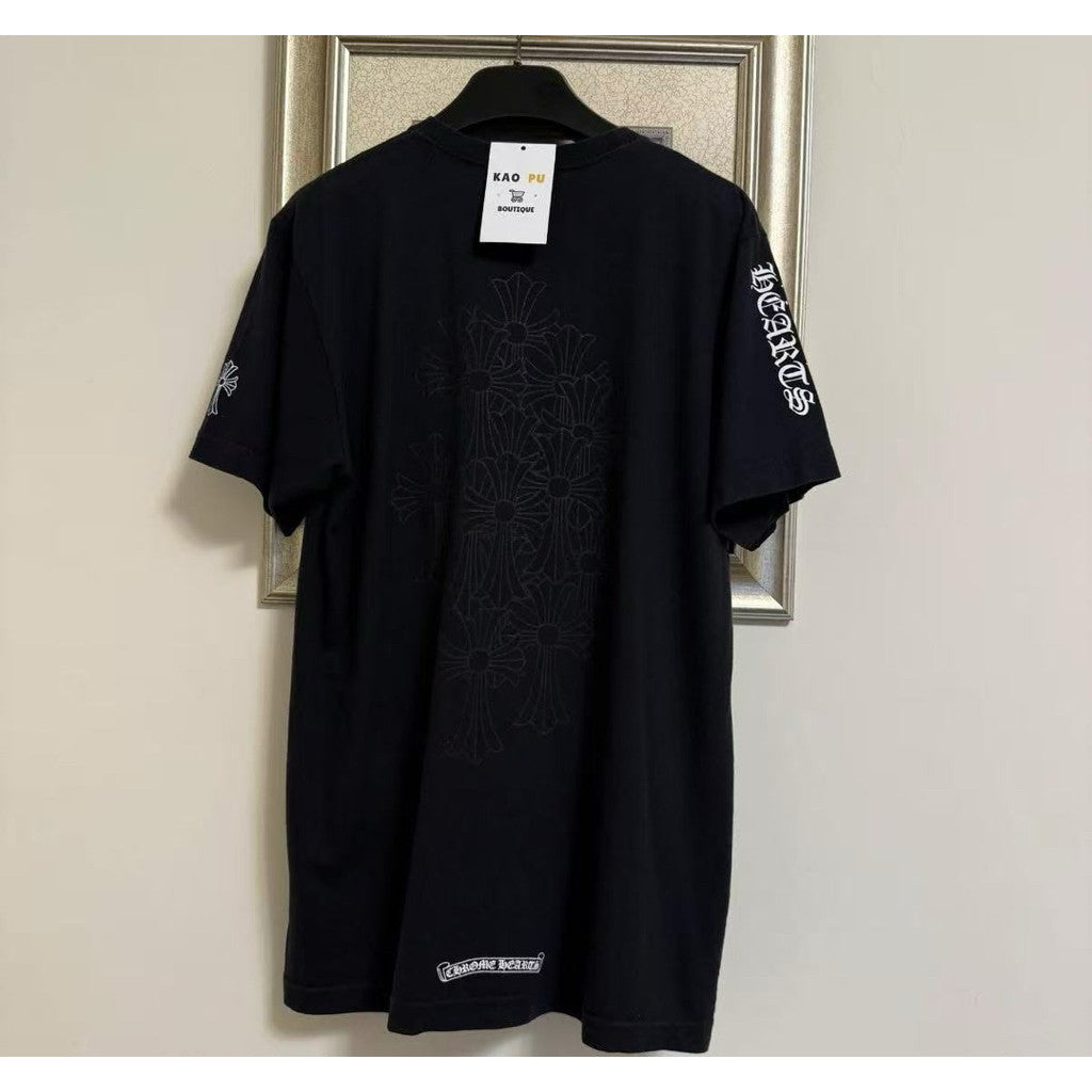 Chrome Hearts 黑色幻影十字Logo Tee（請先確認商品描述謝謝）
