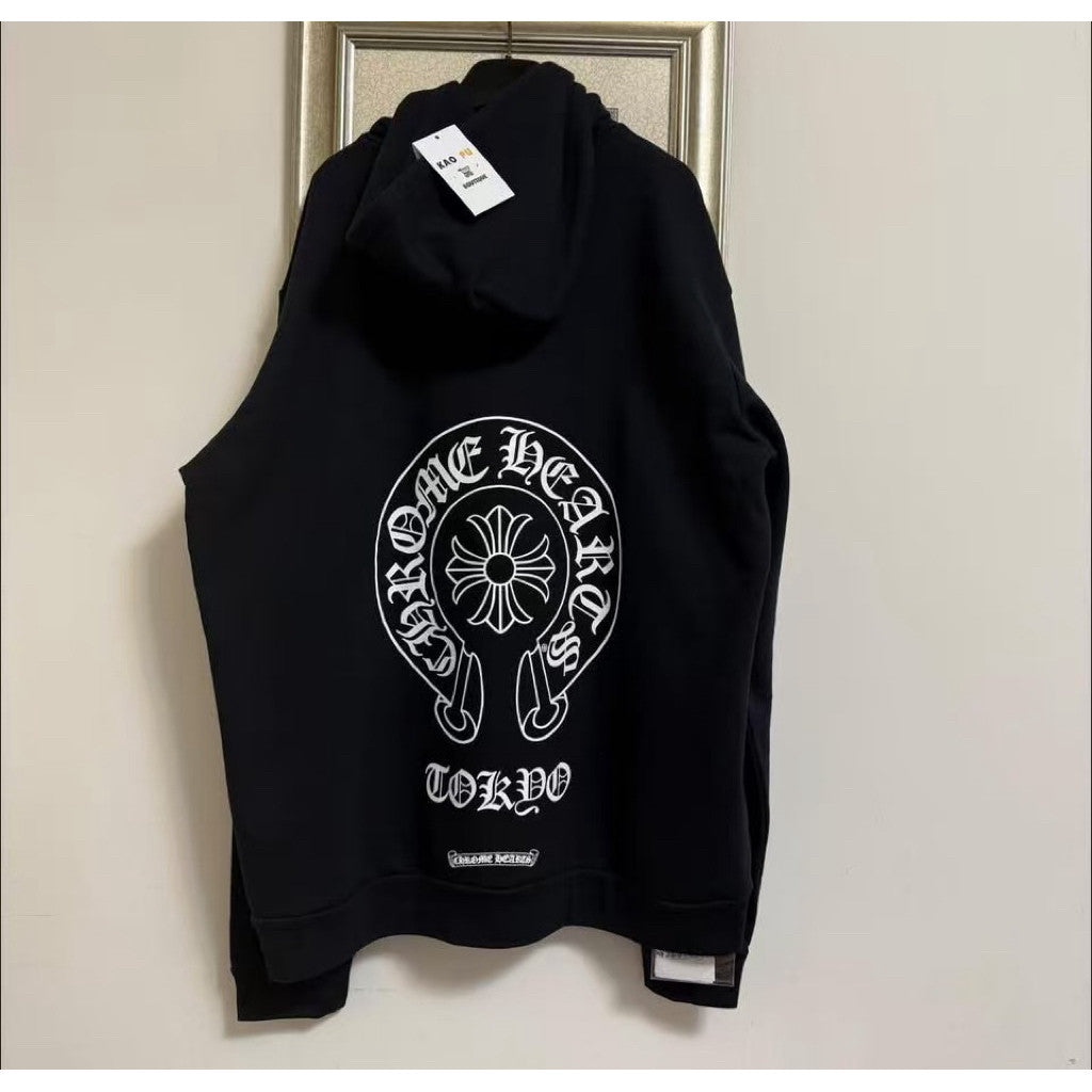 Chrome Hearts 黑色城市限定東京馬蹄Hoodie（請先確認商品描述謝謝）